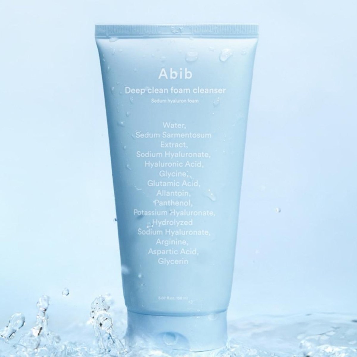 Abib Deep Clean Foam Cleanser Sedum Hyaluron Foam [150ml] | La Cosmetique