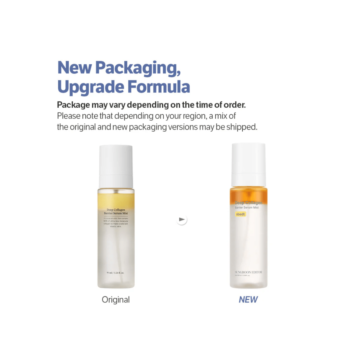 Sungboon Editor Deep Collagen Barrier Serum Mist 100ml | La Cosmetique