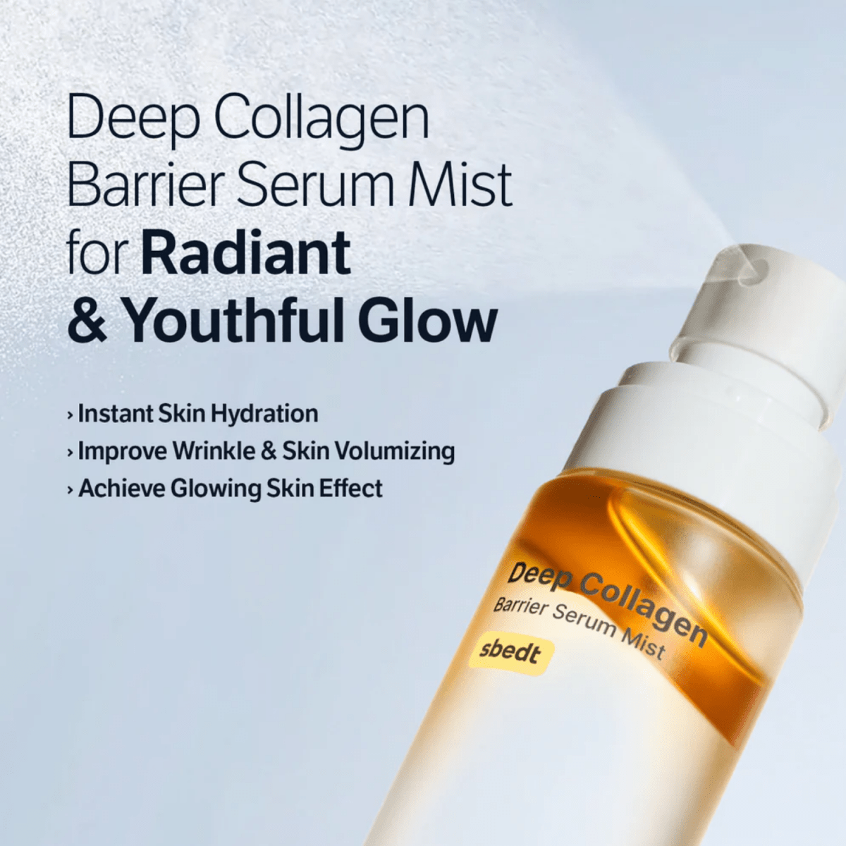 Sungboon Editor Deep Collagen Barrier Serum Mist 100ml | La Cosmetique