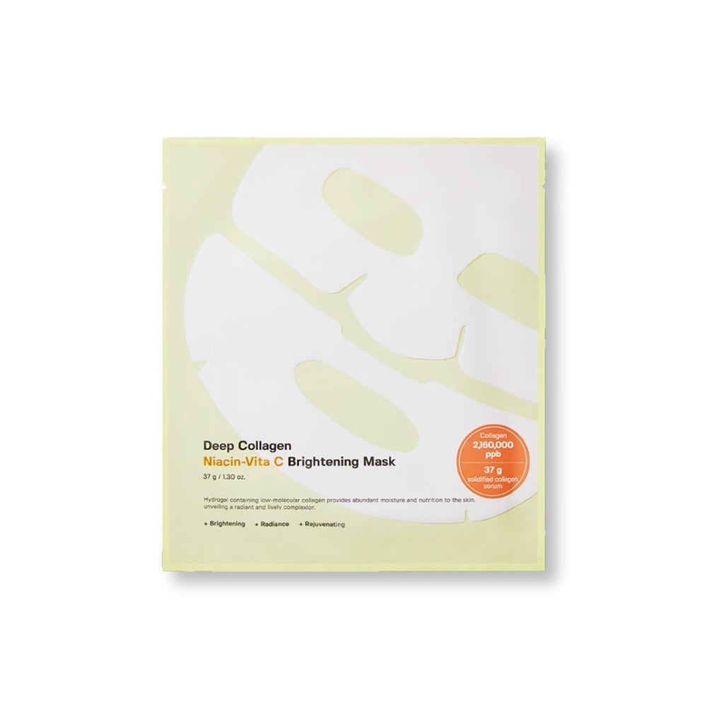 Deep Collagen Niacin Vita C Brightening Mask Box [4pcs]