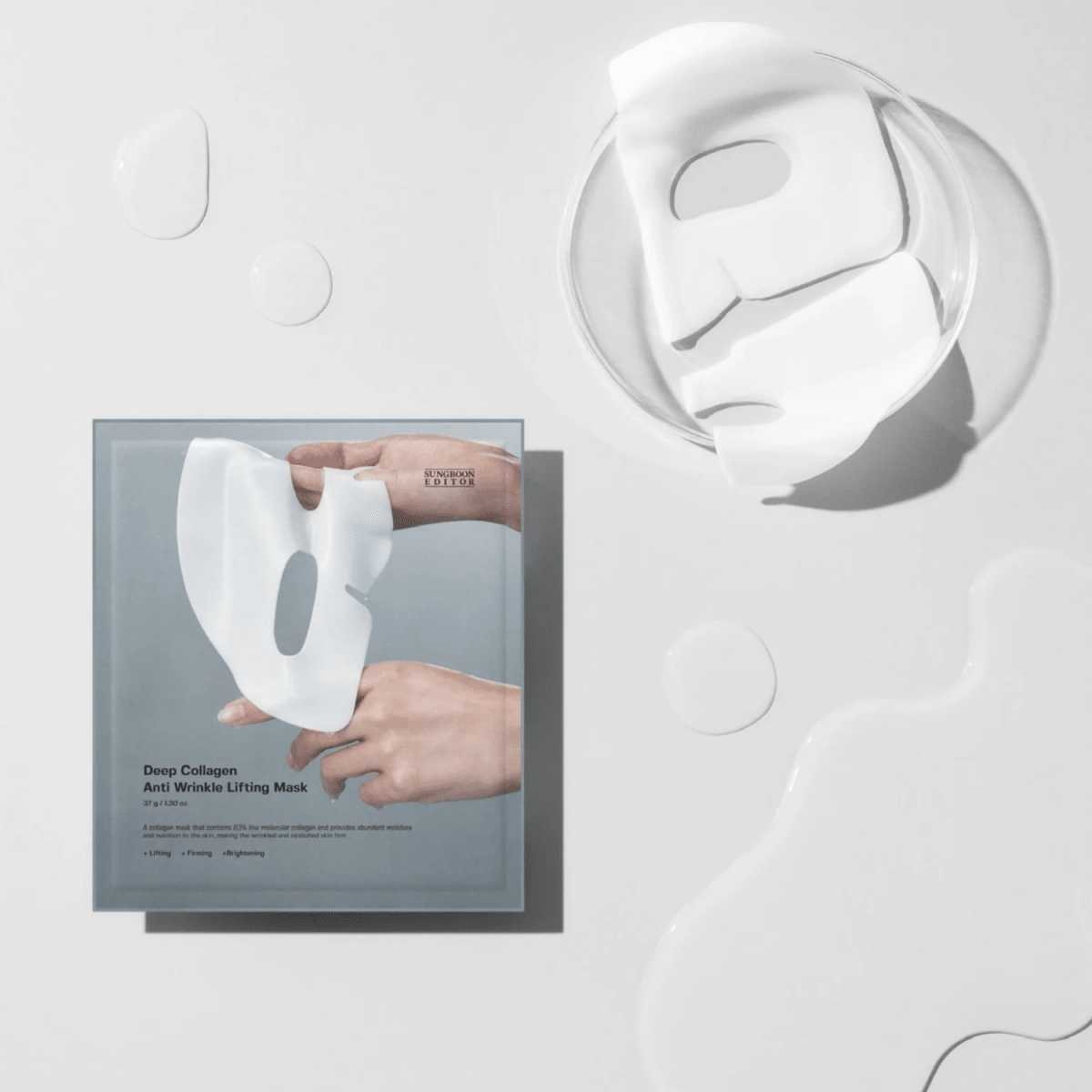 Sungboon Editor Deep Collagen Power Boosting Mask Box [4pcs] | La Cosmetique