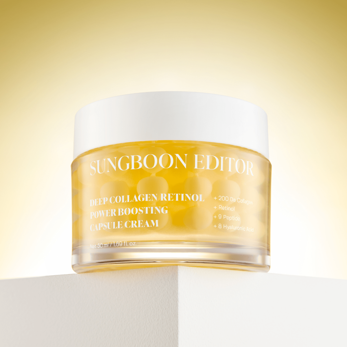 Sungboon Editor Deep Collagen Retinol Power Boosting Capsule Cream 50ml | La Cosmetique