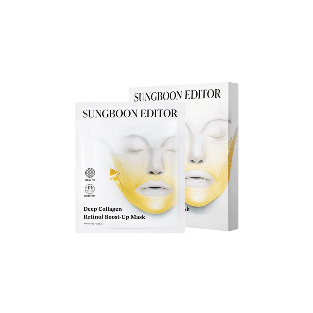 Deep Collagen Retinol Tension Boost Up Mask Set Box [4pcs]