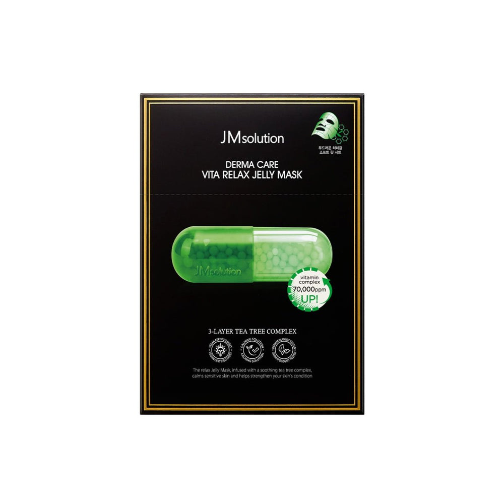 Derma Care Vita Relax Jelly Mask Box [10pcs]