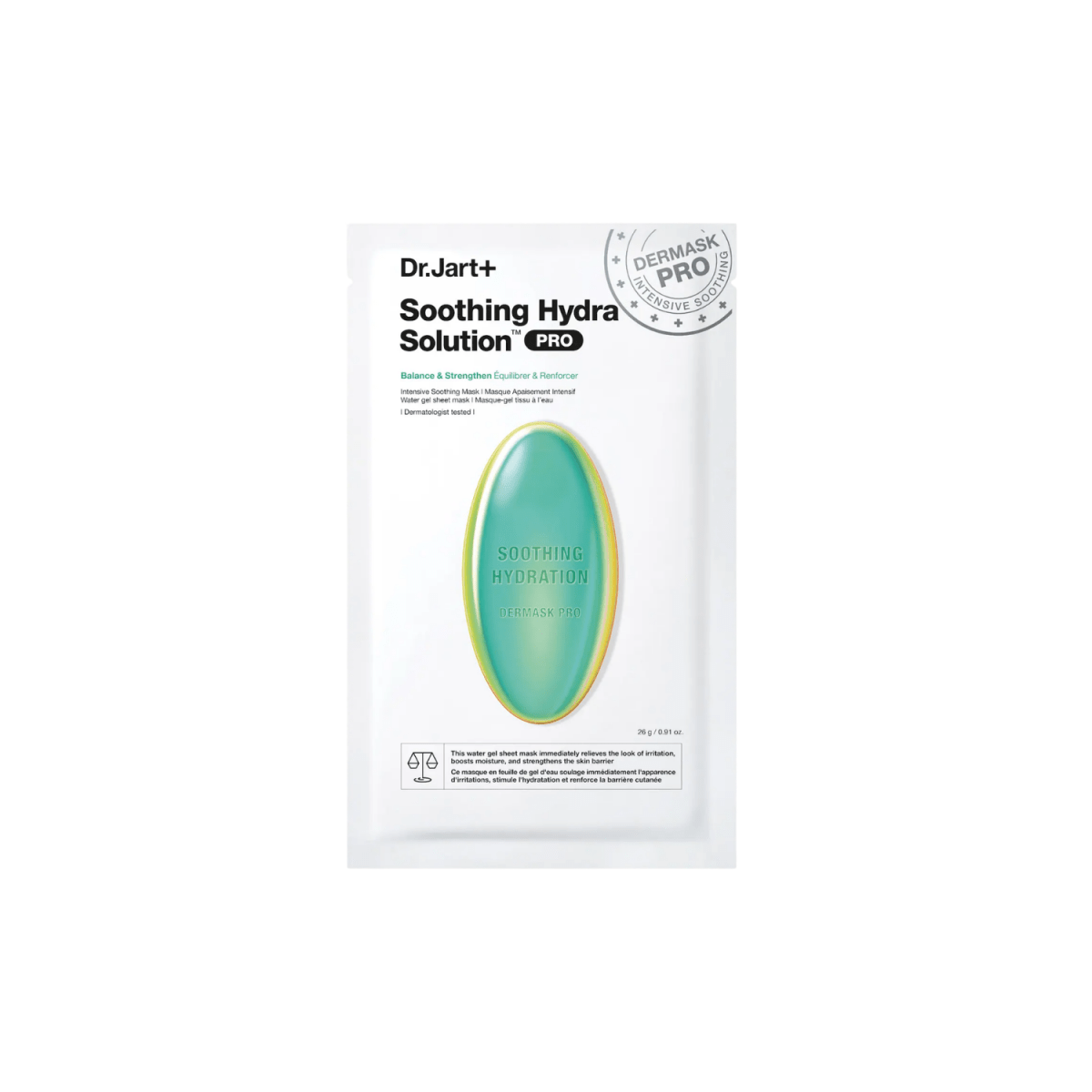 Dr.Jart Dermask Soothing Hydra Solution Pro Sheet Mask [1pc] | La Cosmetique