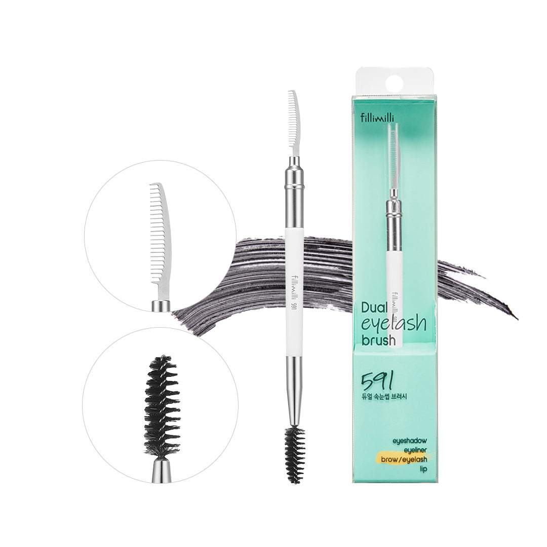 Fillimilli Dual Eyelash Brush 591 | La Cosmetique