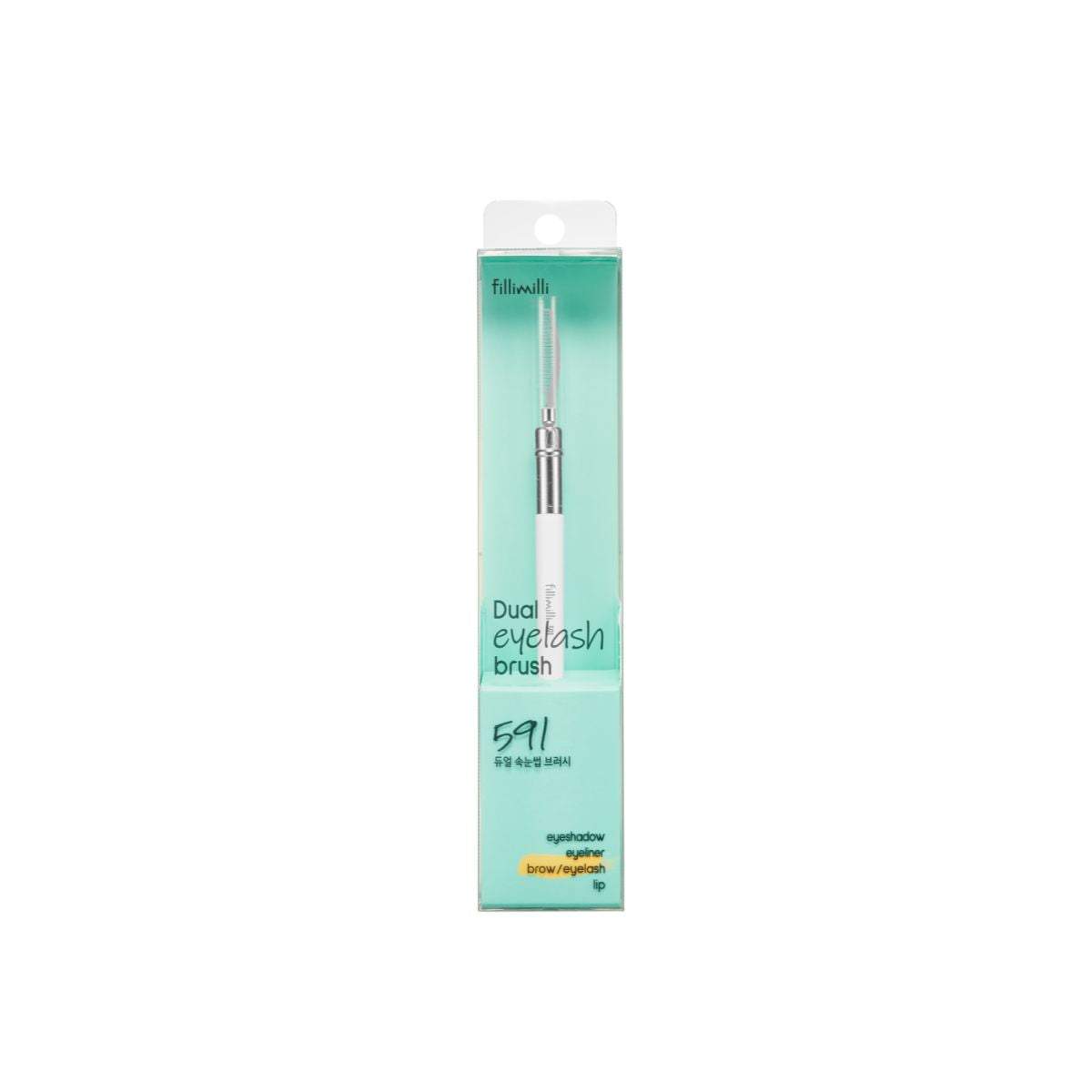 Fillimilli Dual Eyelash Brush 591 | La Cosmetique