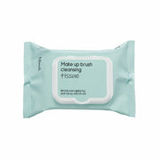 Fillimilli makeup brush cleansing tissue, soft disposable wipes with textured surface for gentle makeup brush cleaning.