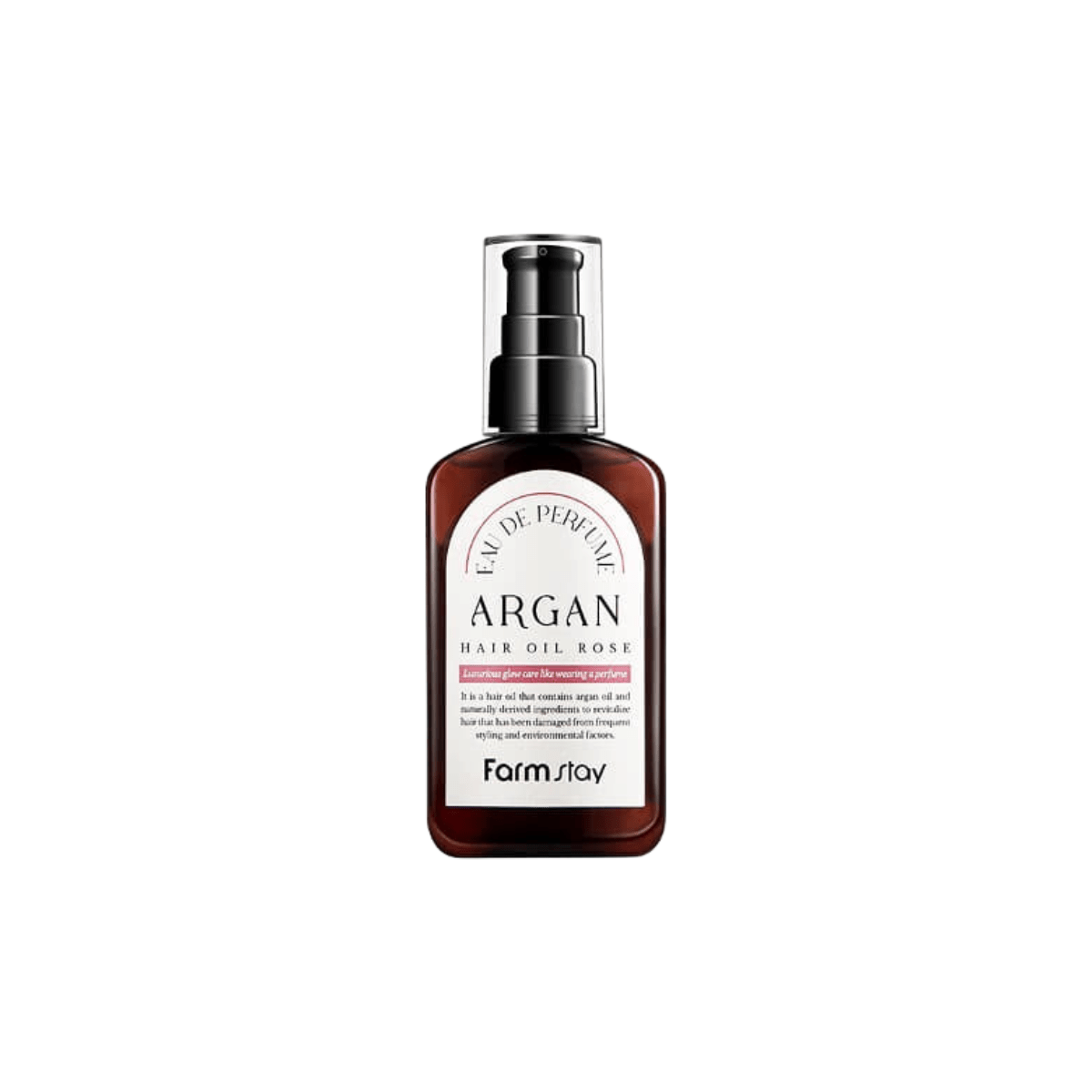 Farmstay Eau De Perfume Argan Hair Oil Rose 100ml | La Cosmetique