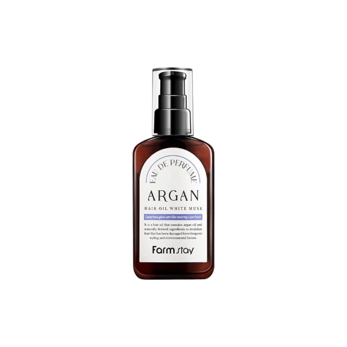 Farmstay Eau De Perfume Argan Hair Oil White Musk 100ml | La Cosmetique