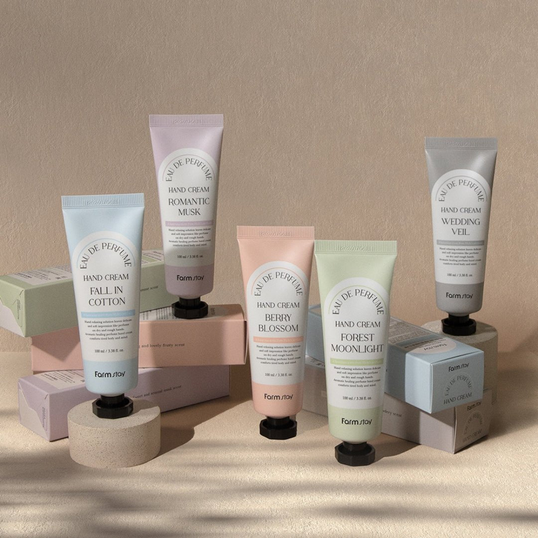Farmstay Eau De Perfume Hand Cream (Fall In Cotton) 100ml | La Cosmetique