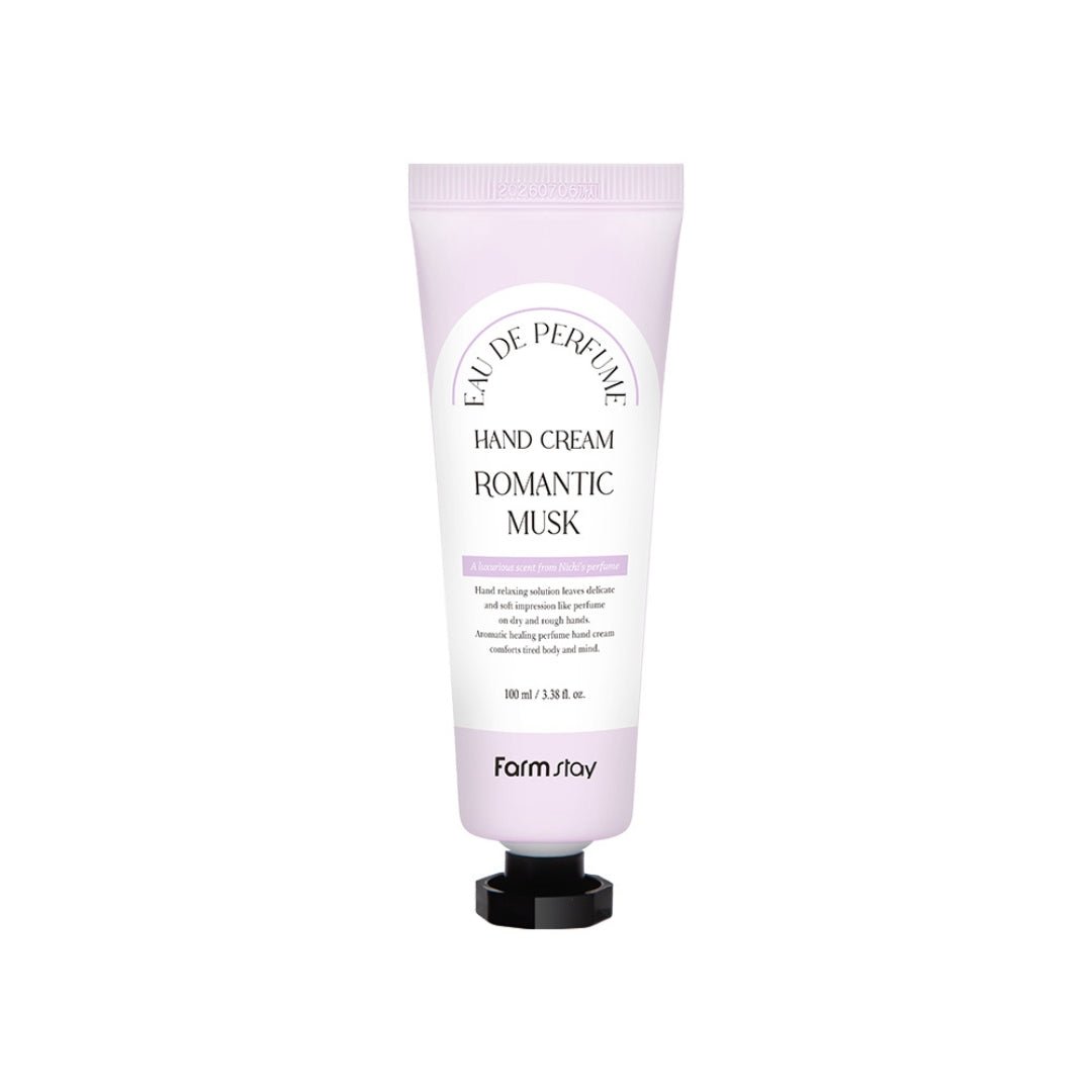 Farmstay Eau De Perfume Hand Cream (Romantic Musk) 100ml | La Cosmetique