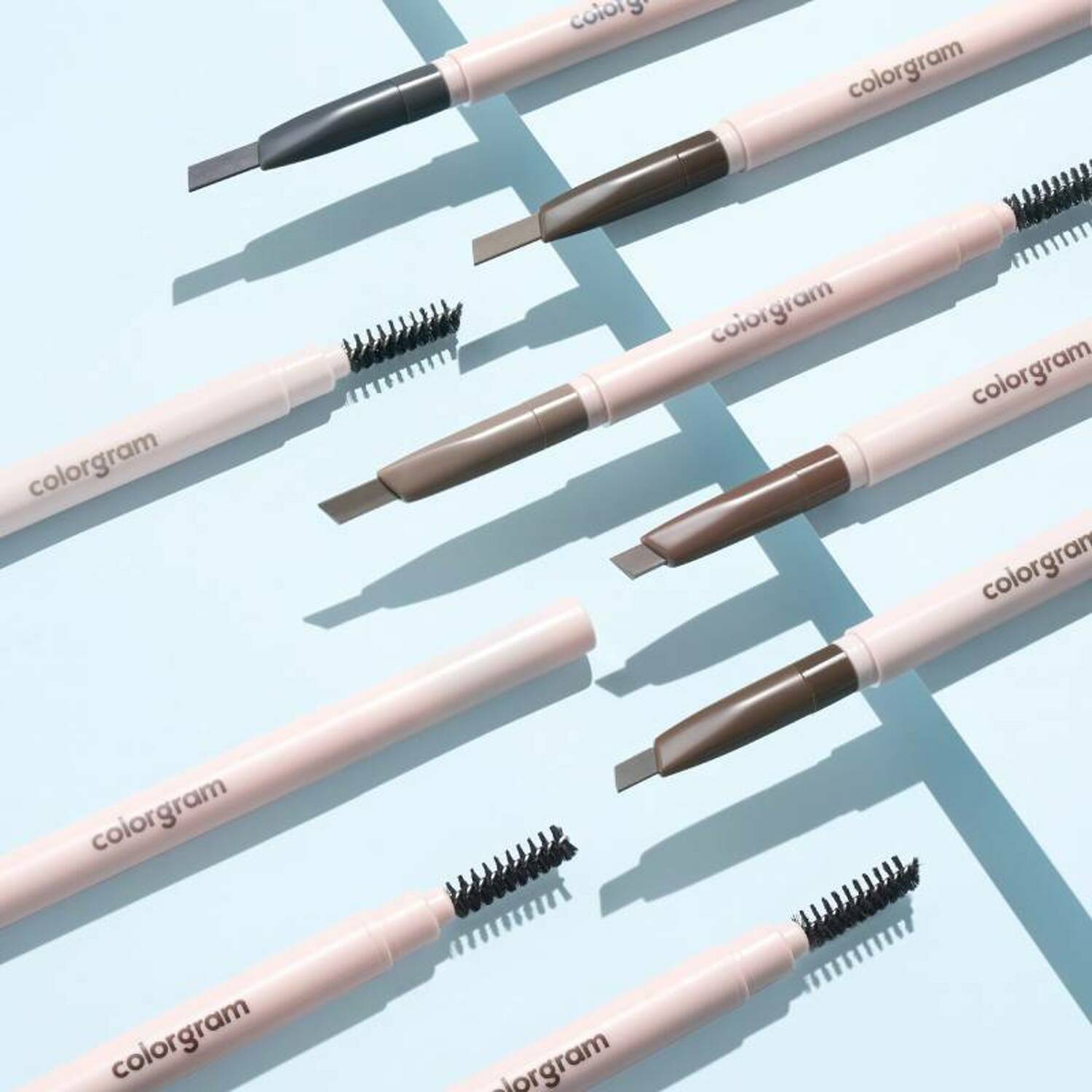 Colorgram Easy Auto Brow Pencil for eyebrows, featuring a sleek design and precise application for natural-looking brows.
