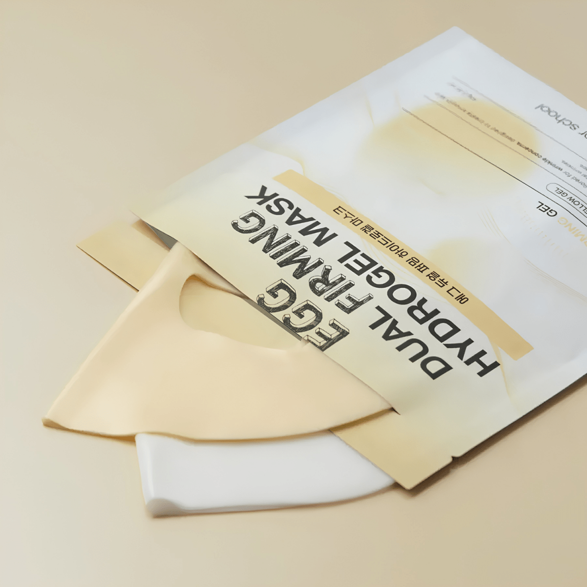 Too Cool For School Egg Dual Firming Hydrogel Mask [1pc] | La Cosmetique