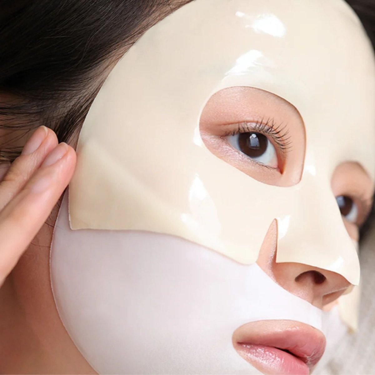 Too Cool For School Egg Dual Firming Hydrogel Mask [1pc] | La Cosmetique