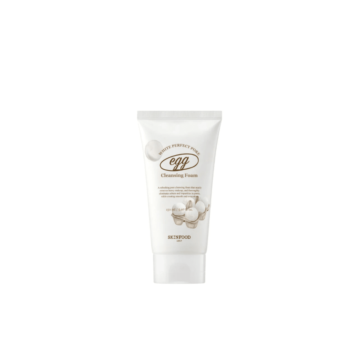 Skinfood Egg White Perfect Pore Cleansing Foam [150ml] | La Cosmetique