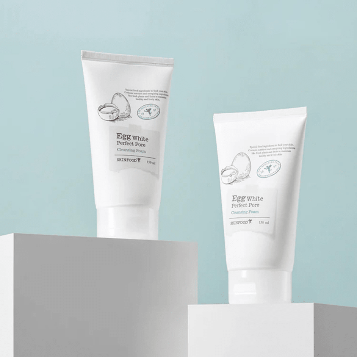 Skinfood Egg White Perfect Pore Cleansing Foam [150ml] | La Cosmetique