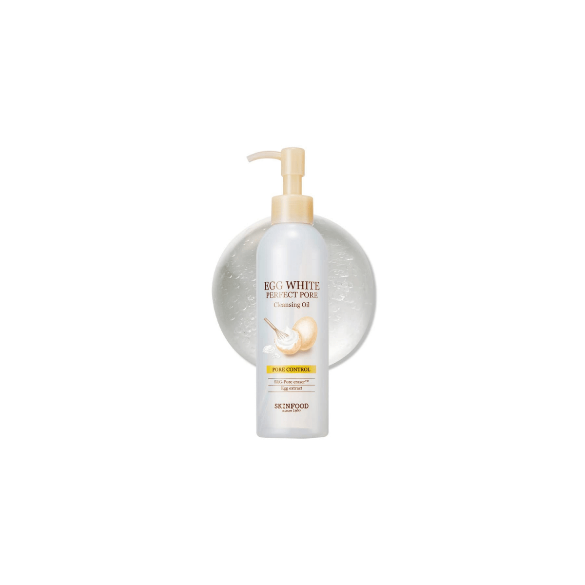 Skinfood Egg White Perfect Pore Cleansing Oil [200ml] | La Cosmetique