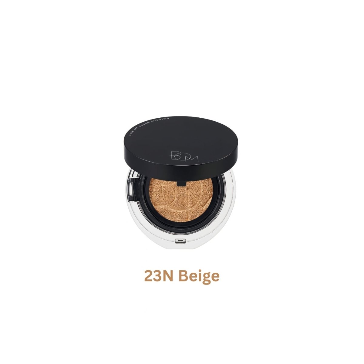 B.O.M Even Fit Cover Cushion Foundation with smooth, lightweight makeup coverage in a compact cushion form.