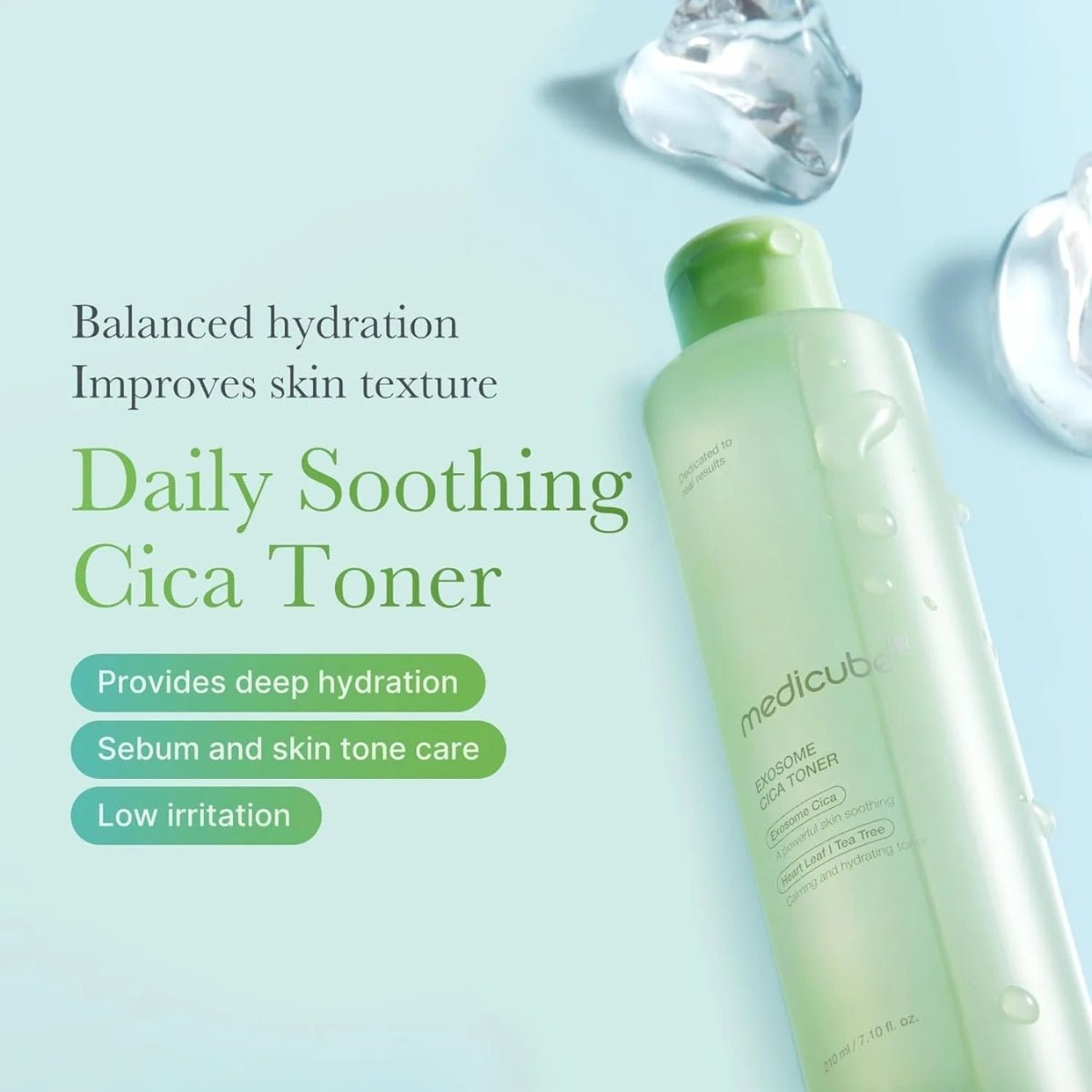 Medicube Exosome Cica Toner 210Ml | La Cosmetique