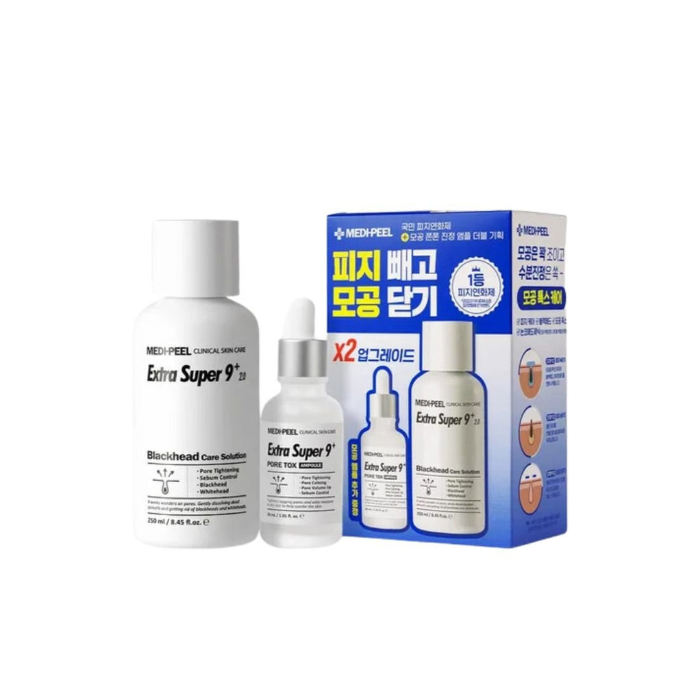 Extra Super 9 Plus Blackhead Pore Care Set (250ml+30ml)