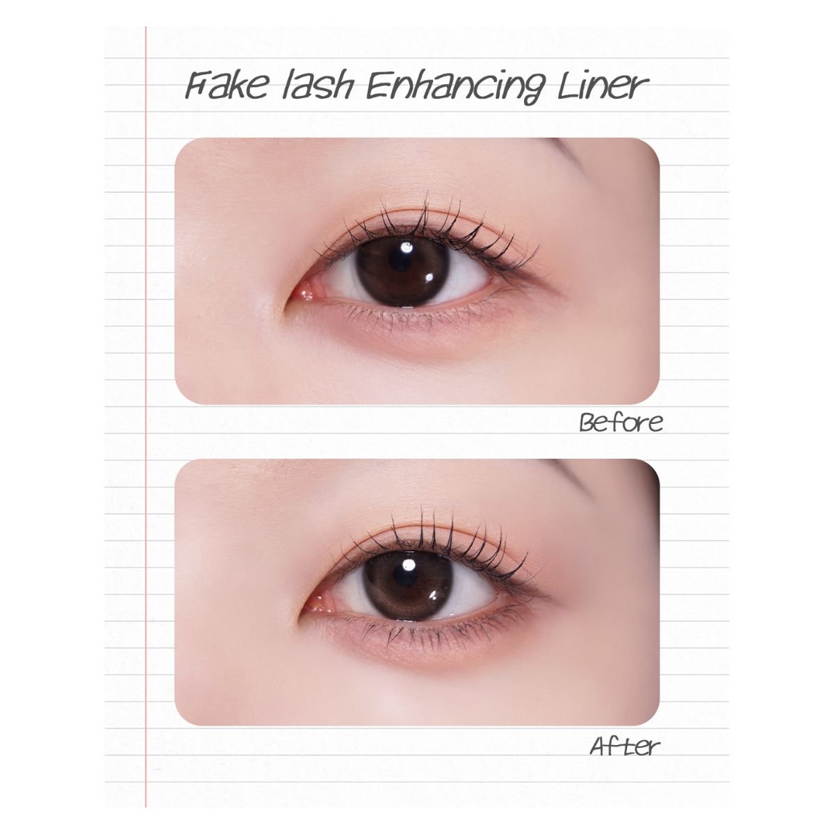 Colorgram Fake Lash Enhancing Liner liquid eyeliner in a sleek pen-style tube