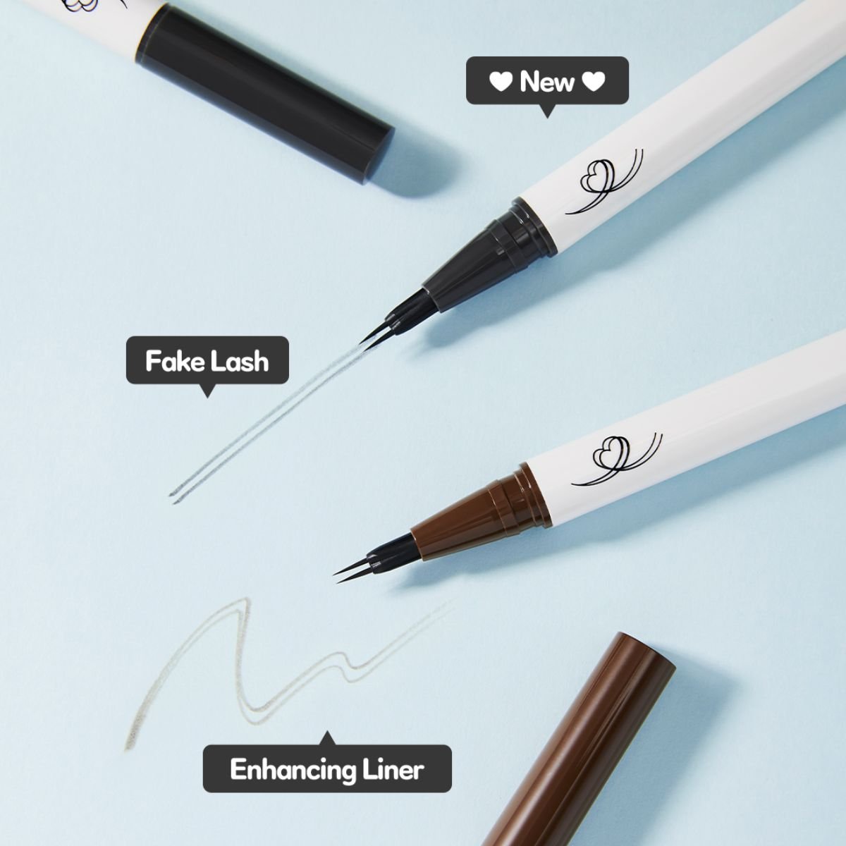 Colorgram Fake Lash Enhancing Liner liquid eyeliner pen close-up