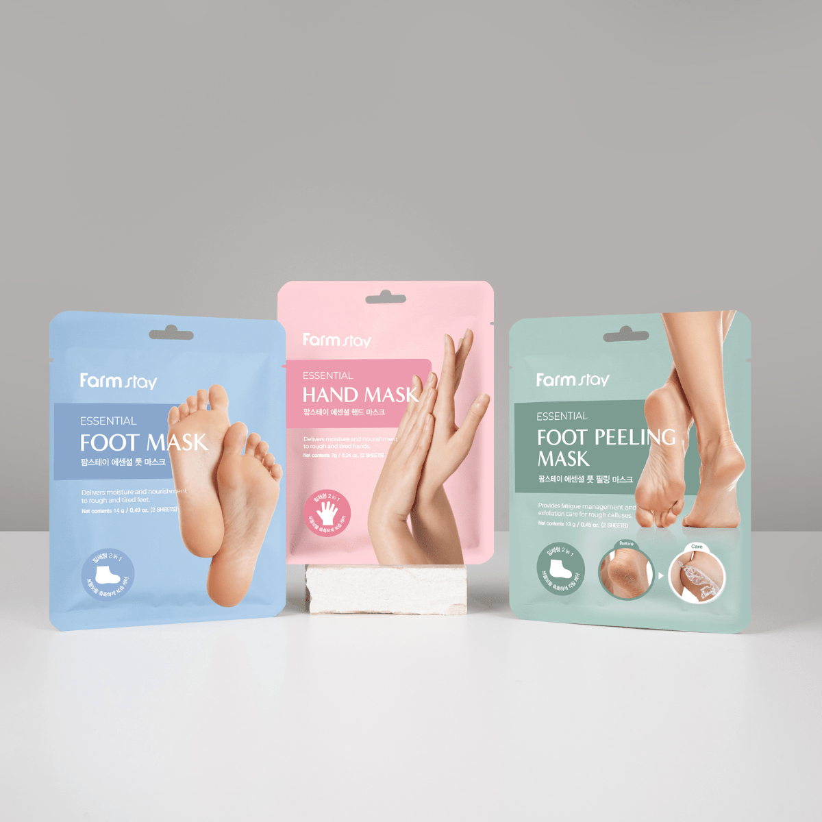 Farmstay Farmstay Essential Hand Mask 1 Set | La Cosmetique
