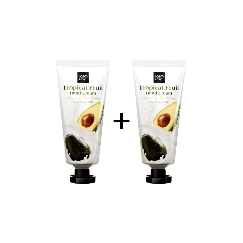 Tropical Fruit Hand Cream Avocado & Shea Butter 1+1