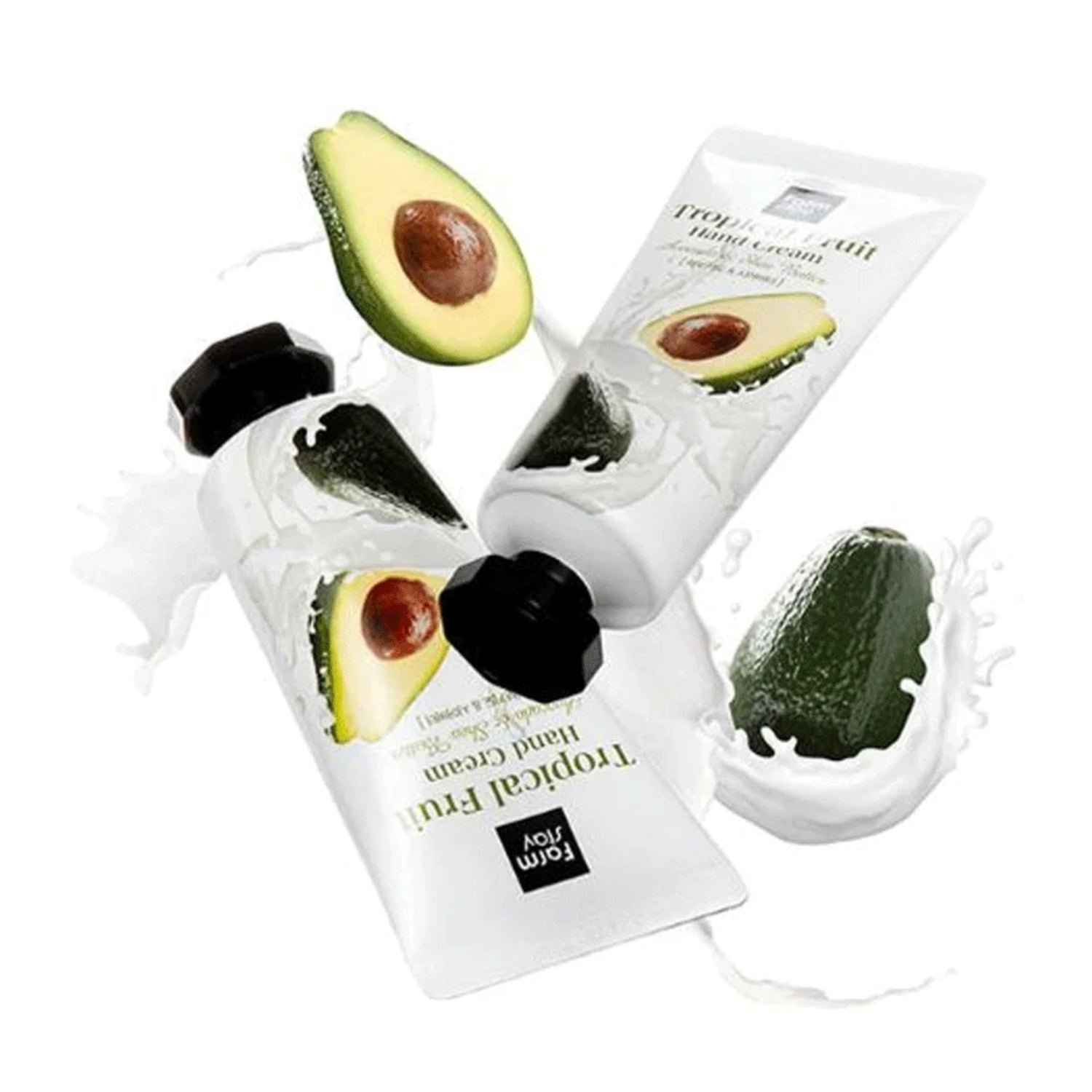 Farmstay Tropical Fruit Hand Cream Avocado & Shea Butter 1+1 | La Cosmetique