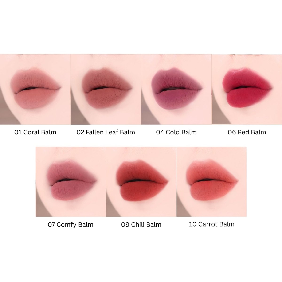 AOU Cosmetics Floofy Matte Balm | La Cosmetique