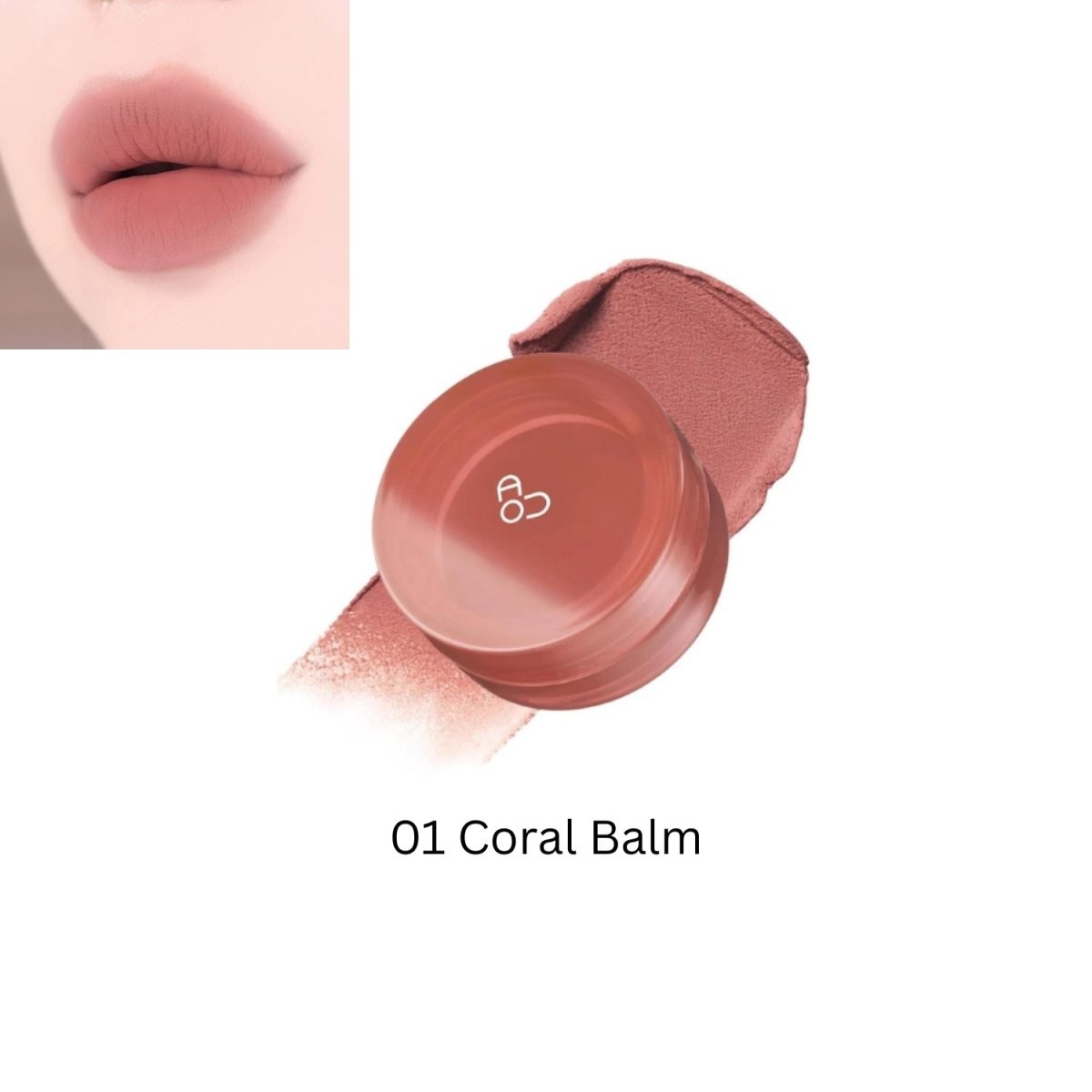 AOU Cosmetics Floofy Matte Balm | La Cosmetique