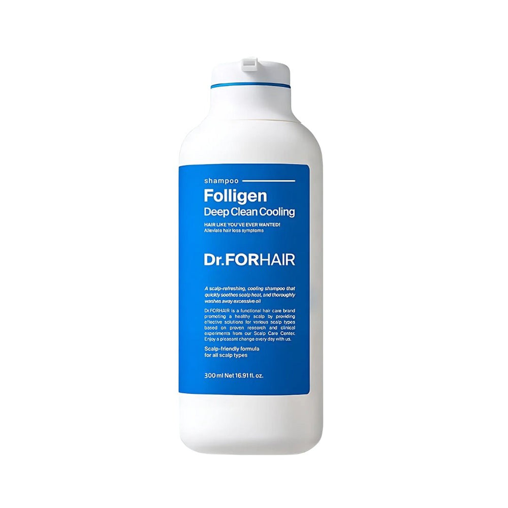 Folligen Deep Clean Cooling Shampoo 300ml