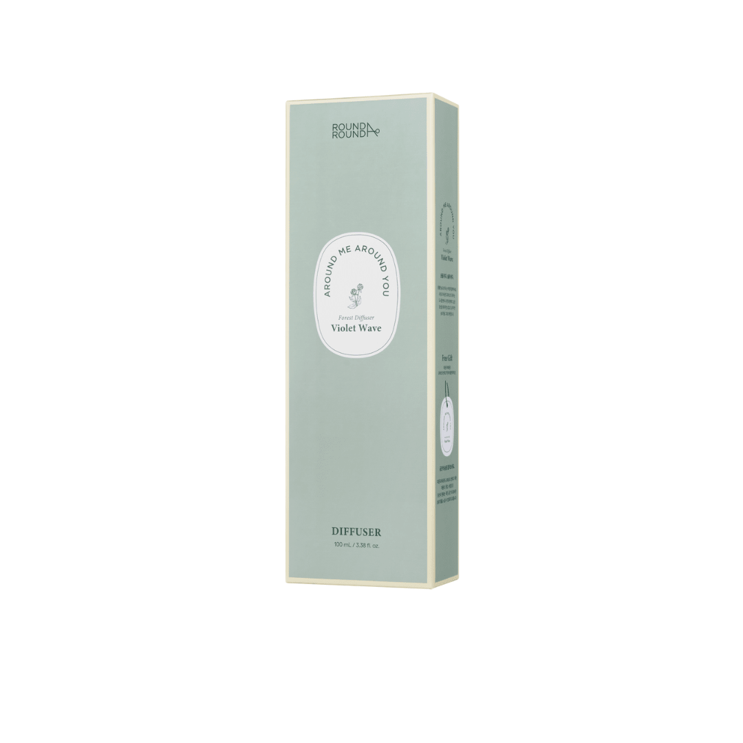 ROUND A’ROUND Forest Diffuser 100mL (Violet Wave) | La Cosmetique