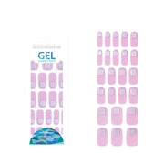Glossy Blossom Gel Nail Strips - Blueberry Beam | La Cosmetique