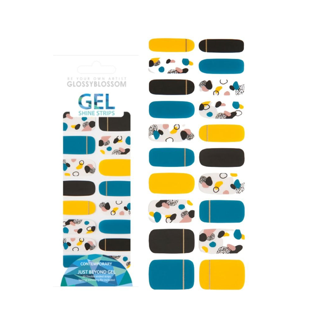 Gel Nail Strips - Hand Drawing Matte