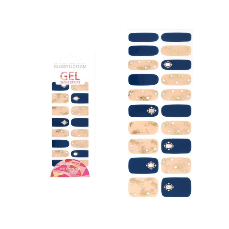 Gel Nail Strips - Imperial Blue