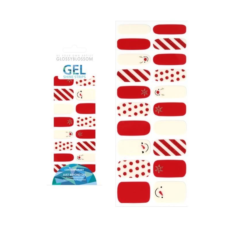 Gel Nail Strips - Merry Holiday