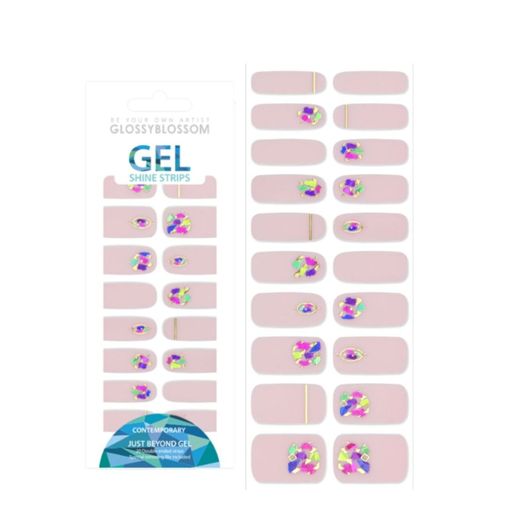 Gel Nail Strips - Vivid Shell