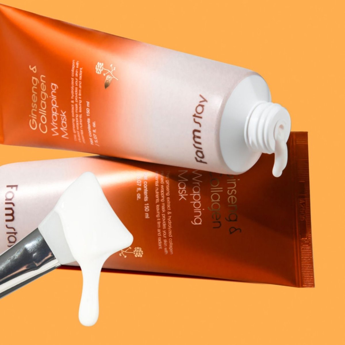 Farmstay Ginseng & Collagen Wrapping Mask 150ml | La Cosmetique