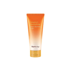 Ginseng & Niacinamide Deep Cleansing Foam 180ml