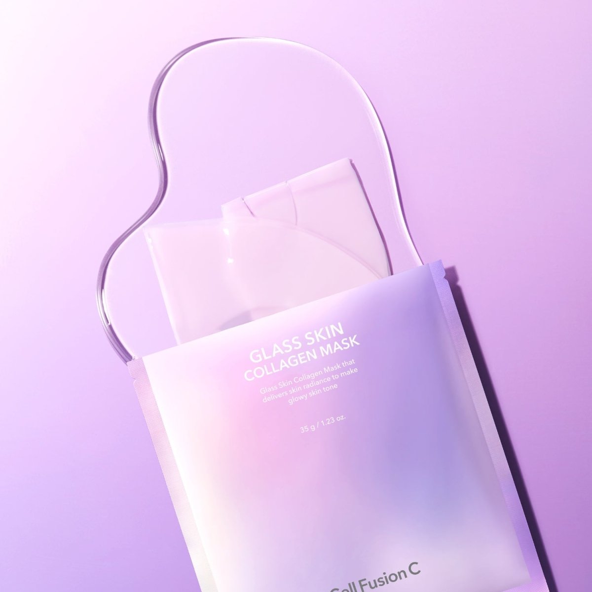 Cell Fusion C Glass Skin Collagen Mask Box [5pcs] | La Cosmetique
