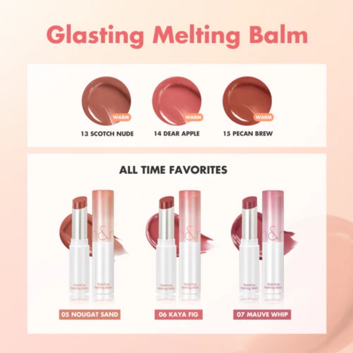 Rom&nd Glasting Melting Balm | La Cosmetique