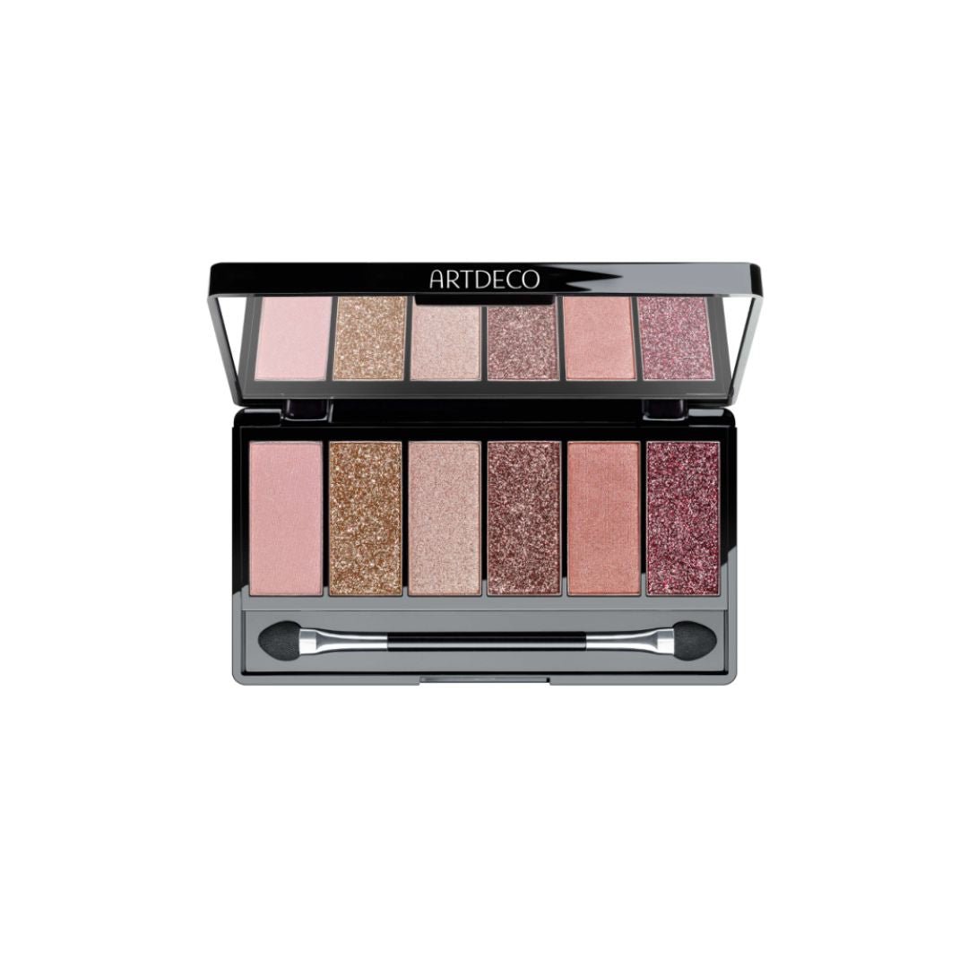 ARTDECO glittery eyeshadow palette with shimmering shades for eye makeup looks