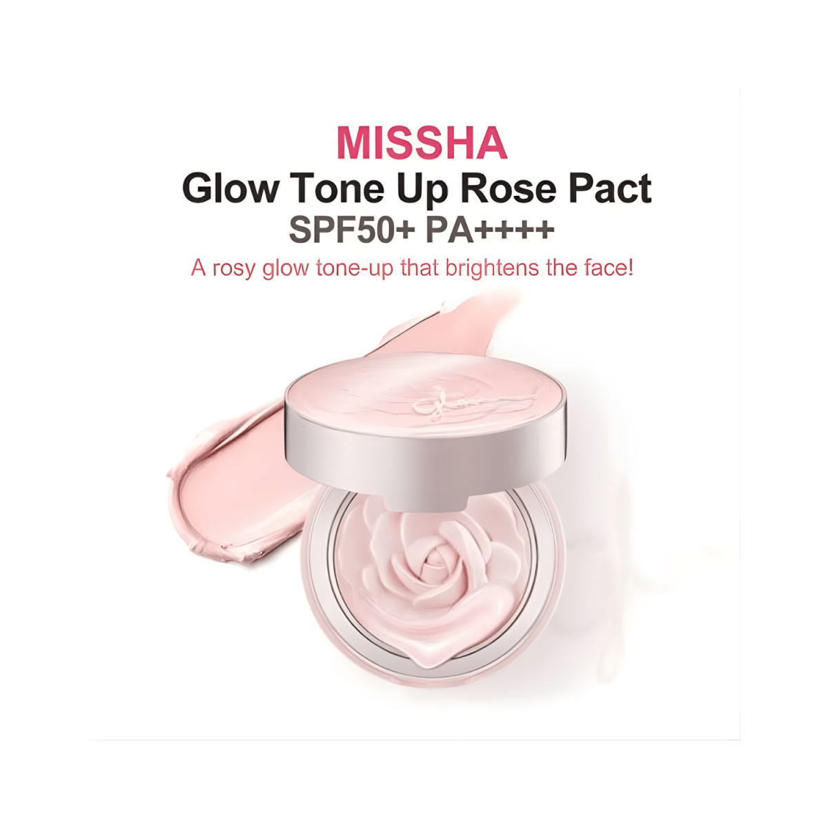 Missha Glow Tone Up Rose Pact | La Cosmetique