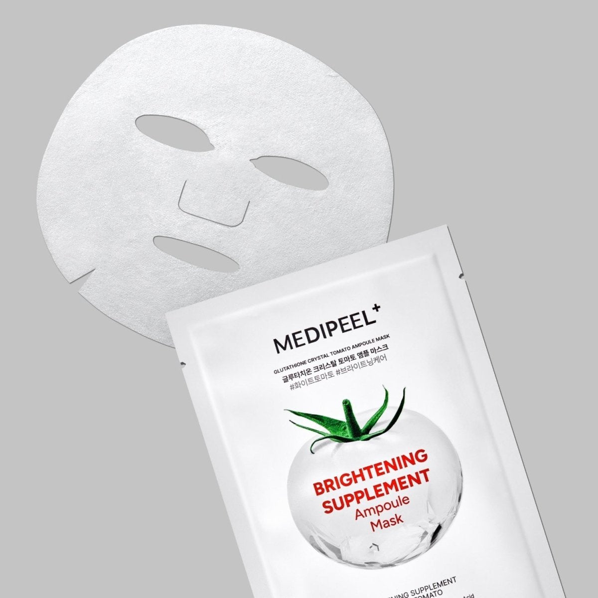 MEDIPEEL+ Glutathione Crystal Tomato Ampoule Mask Box [10pcs] | La Cosmetique