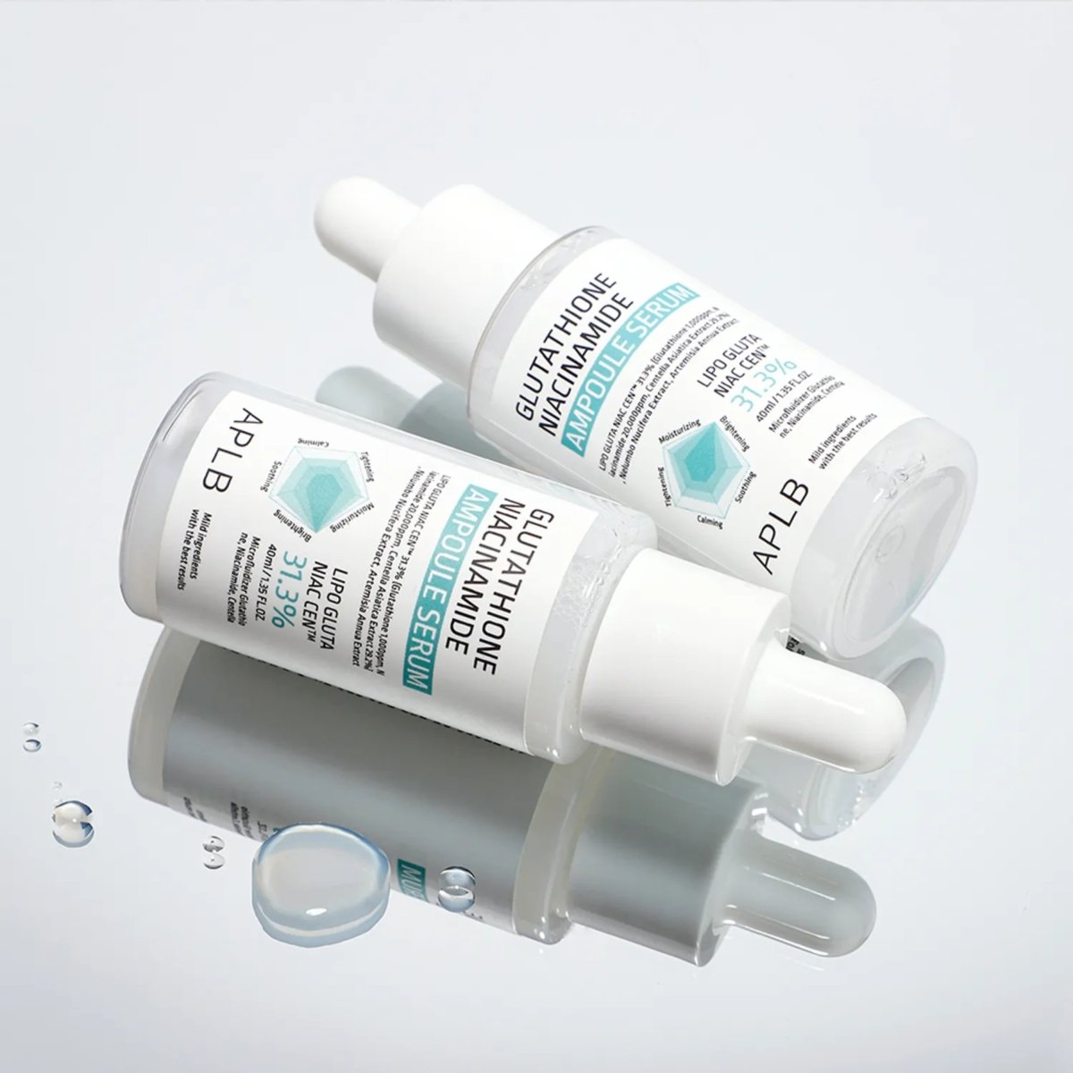 APLB Glutathione Niacinamide Ampoule Serum 40ml | La Cosmetique