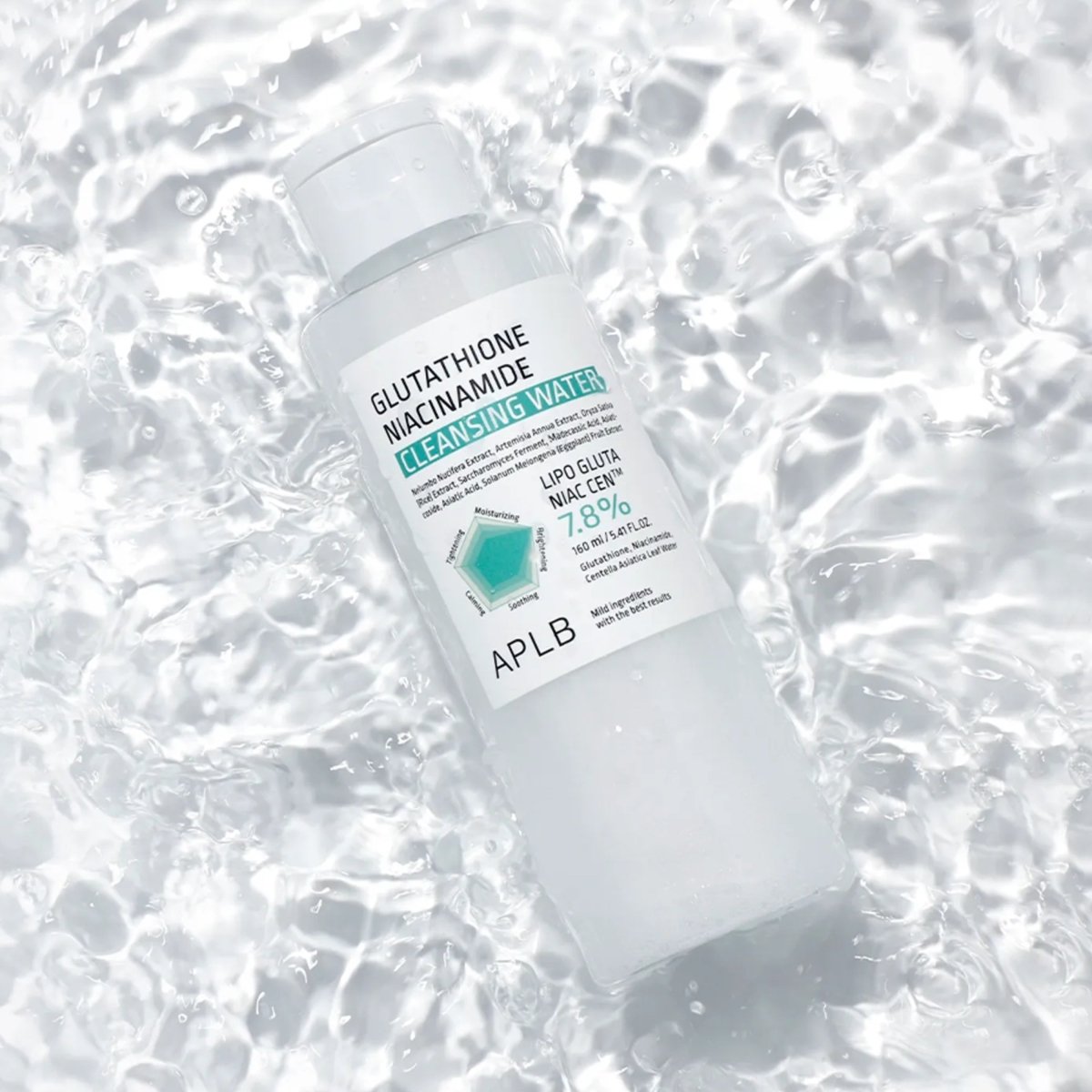 APLB Glutathione Niacinamide Cleansing Water 160ml | La Cosmetique
