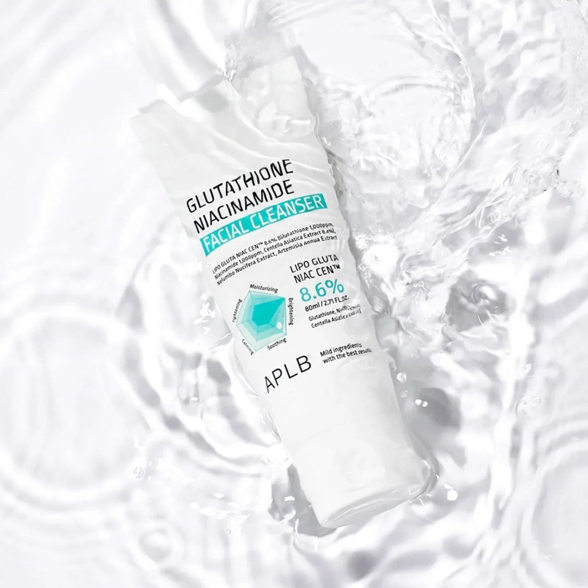 APLB Glutathione Niacinamide Facial Cleanser 80ml | La Cosmetique