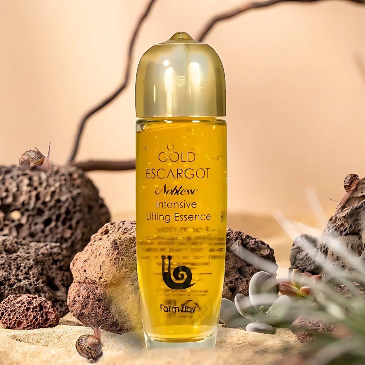 Farmstay Gold Escargot Noblesse Intensive Lifting Essence 150ml | La Cosmetique